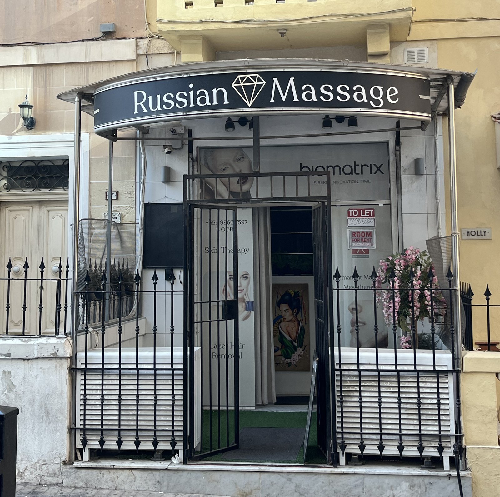 Fachada Russian Massage - Mercury Center